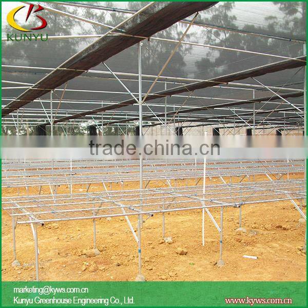 Arch roof & Sawtooth type shade house woven shade cloth plant shade cloth