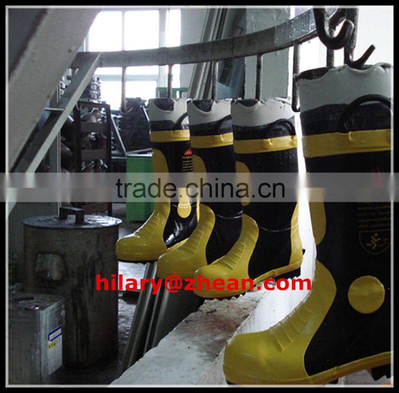FIREMAN RUBBER SAFETY BOOTS