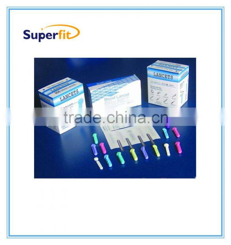 Disposable stainless steel Blood Lancet