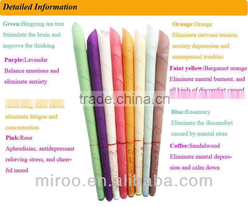 High quality Hopi pure ear candle beeswax ear candles for beauty salon personal care supplier