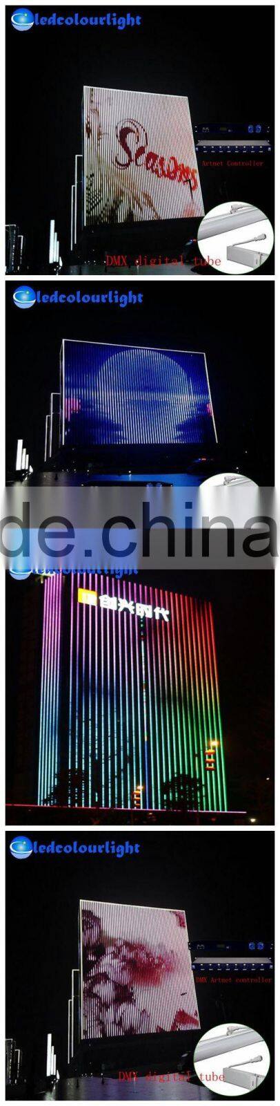 Outdoor neon DC12/24V 48pcs 1pixel DMX RGB digital bar light