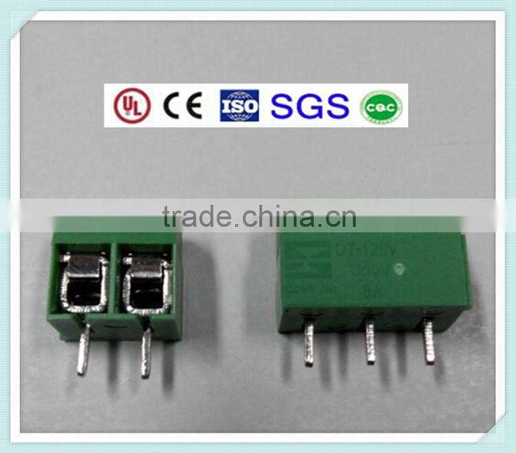 Euro Terminal Block KDG126 5.0mm 5.08mm Pitch 300V 12A