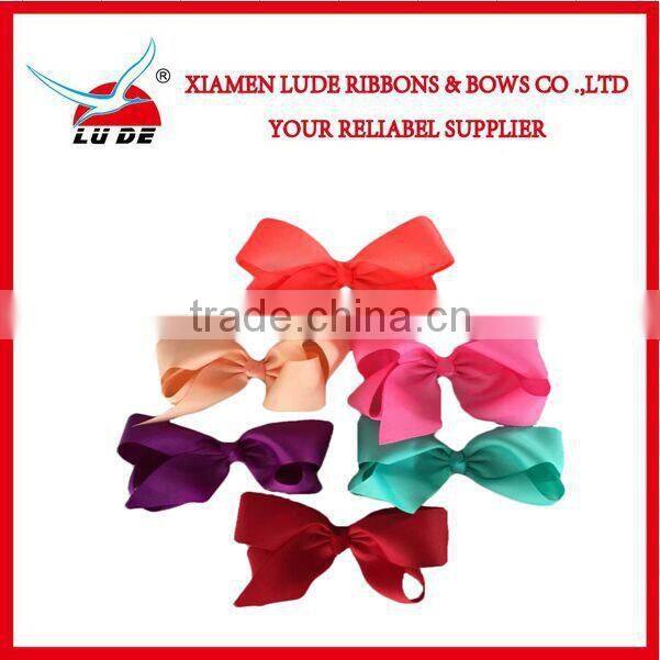 wholesale custom size grosgrain hair bows with clips, hair accessories,hair decorations