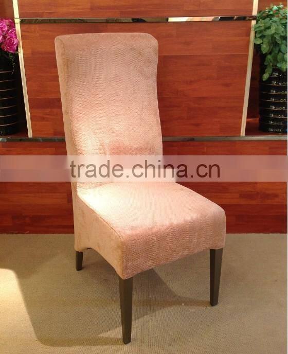 high back restaurant chair with upholstery