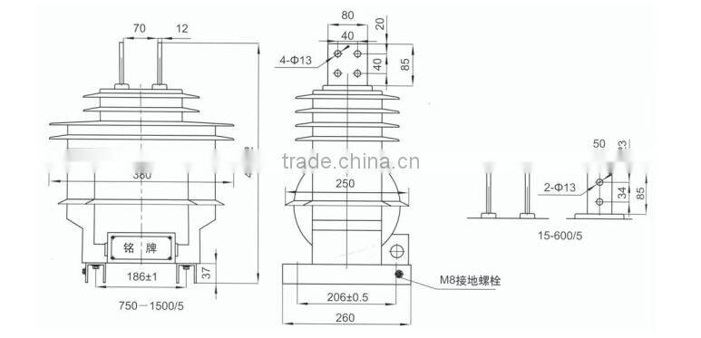LZZ(B)W-20/LZZB71-20 current transformer 20kv