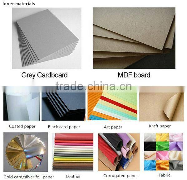 Hand made drawer type white box packaging flower