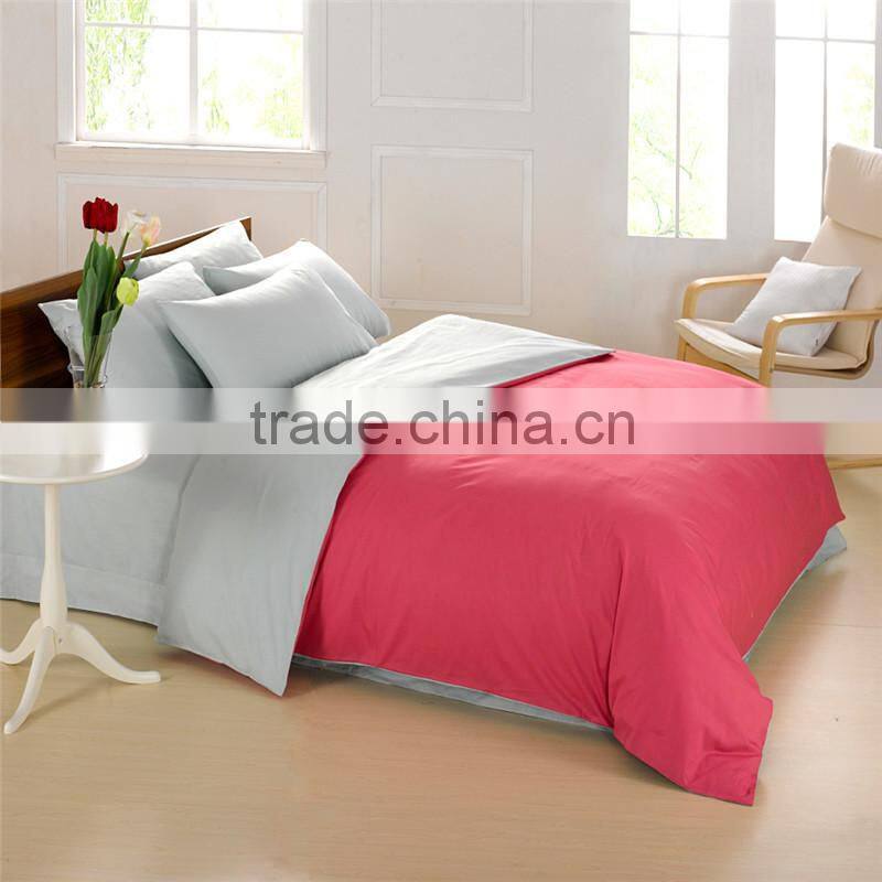 Nantong textile made in China 100% cotton white bedding sets/bed sheet sets/bed cover sheet with cheap price wholesale