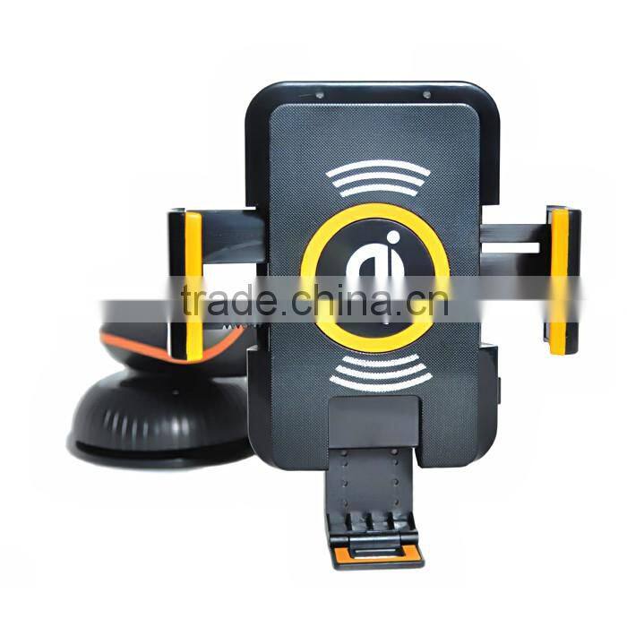 Qi Wireless Car Charger Holder Wireless Charging Pad Transmitter Charger For iphone