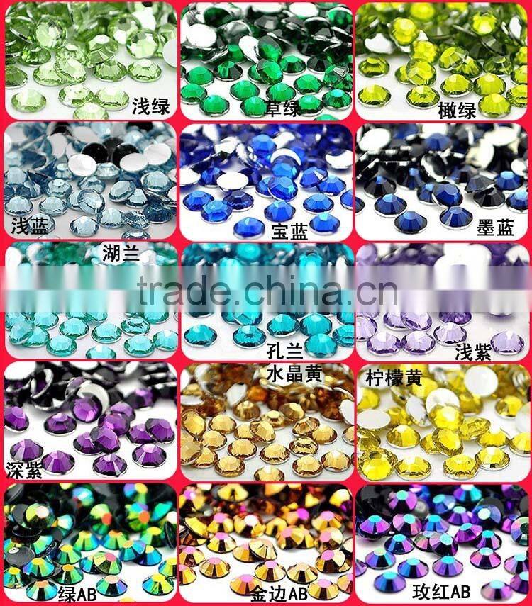 2014 wholesale korean crystal hot fix rhinestone