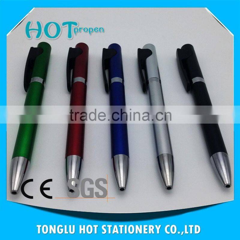 spray paint colored barrel, wide chrome ring with black big clip,twist pen