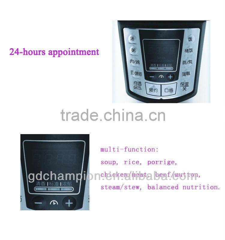 hot selling electric multi function pressure cooker MPC022