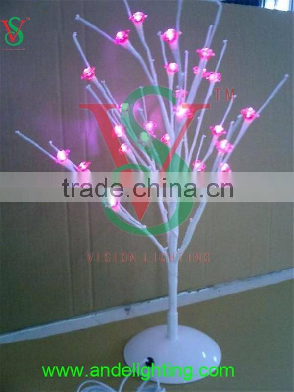 Artificial flower wedding decoration valentine gift Tree light