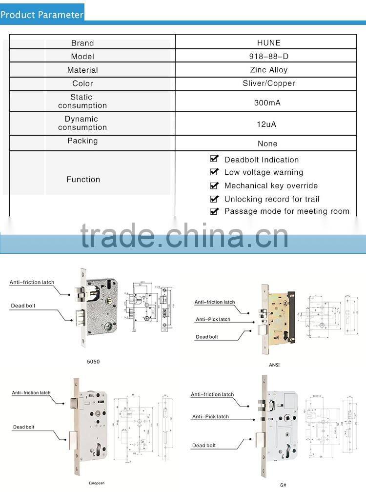 dustproof biometric fingerprint sensor door lock for sale