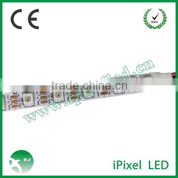 SMD 5050 60 Pixels addressable rgb led strip iC ws2811 led strip,