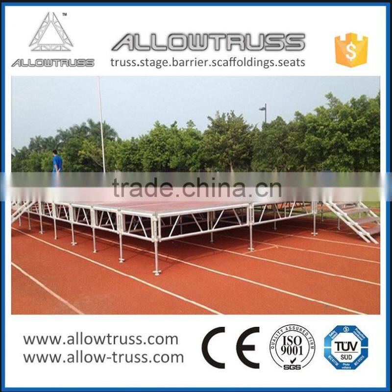 2015 Top quality assemble stage used exhibition stage