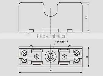 aM4 Cylindrical Fuse Holder