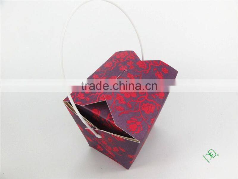 Custom design Chinese paper noodle box