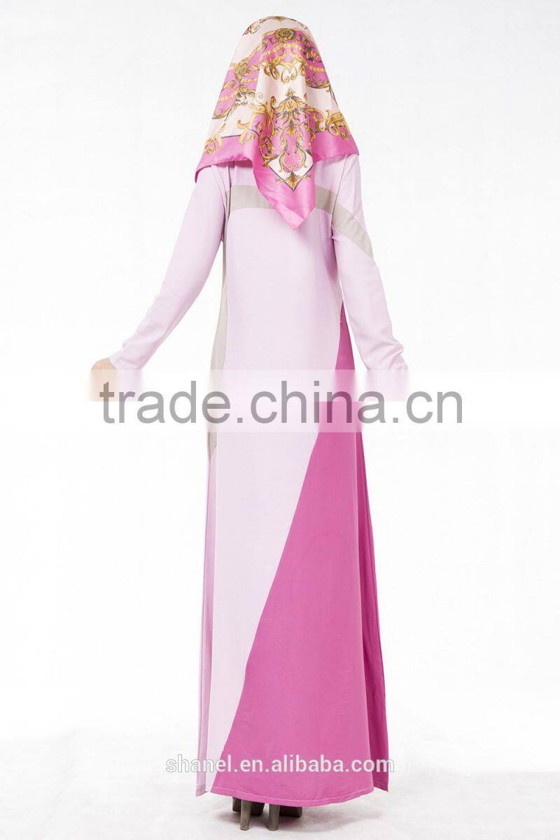 Muslim new style women long dress hot sale islamic clothing abaya