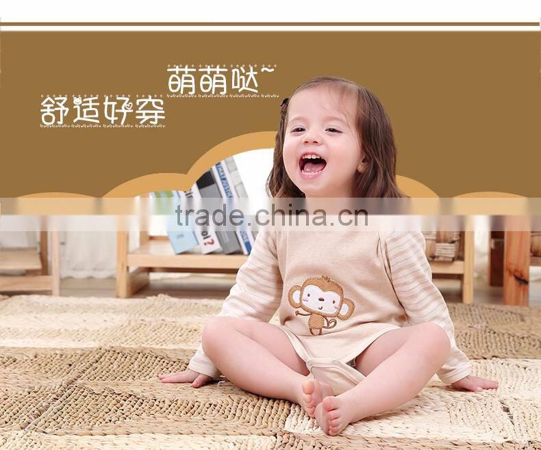 Newest Design custom design colored cotton knitted baby baby jumpsuit baby clothes romper
