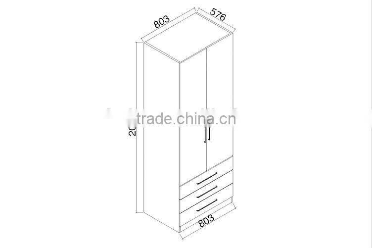 2016 XC021 morden design living room nuoyaxin 090 wooden cheap home furniture wardrobe