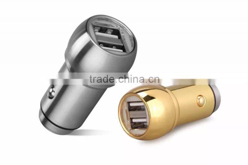 Promotional portable dual USB car charger adapter for Mobile Phone car charger