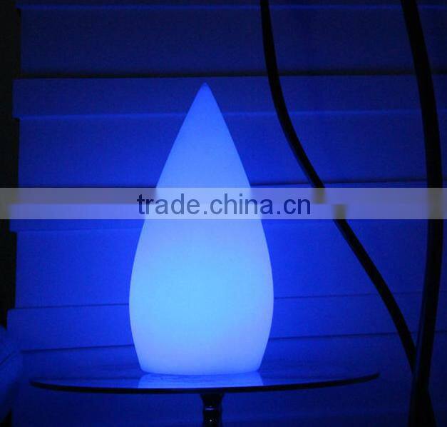 LED Romantic Rose Flower 7 Color changed Changing Lamp LED night lights Light free DHL