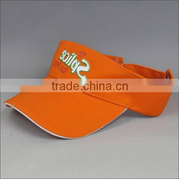 summer sun visor cap/blank visor cap