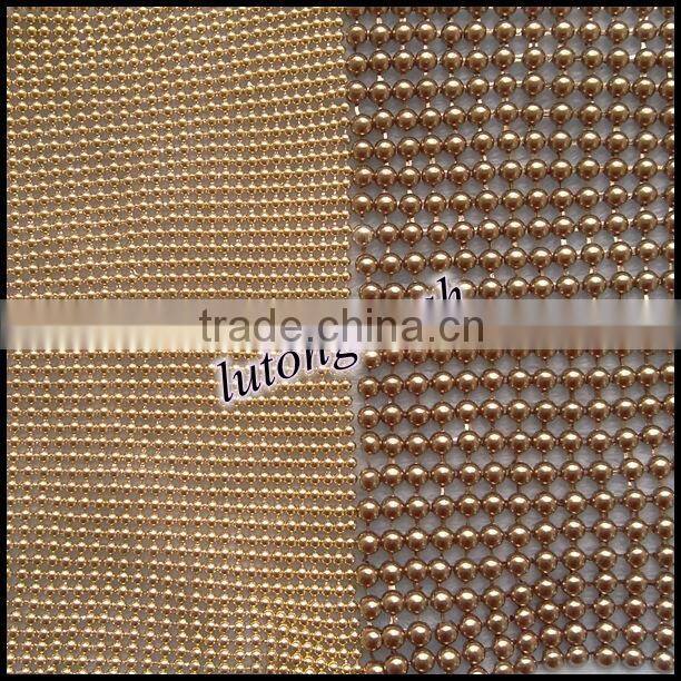 Anping 2014 new design fashion round metal sequin fabric
