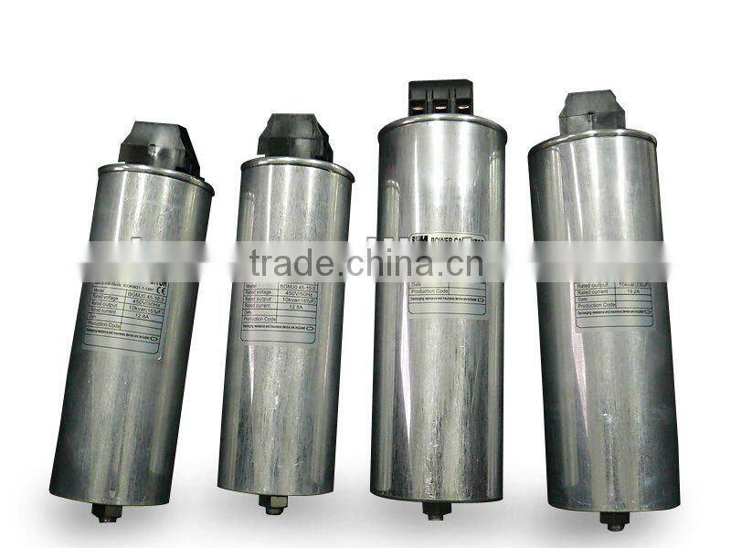 Round 500V Low Voltage Self-healing Shunt Capacitor