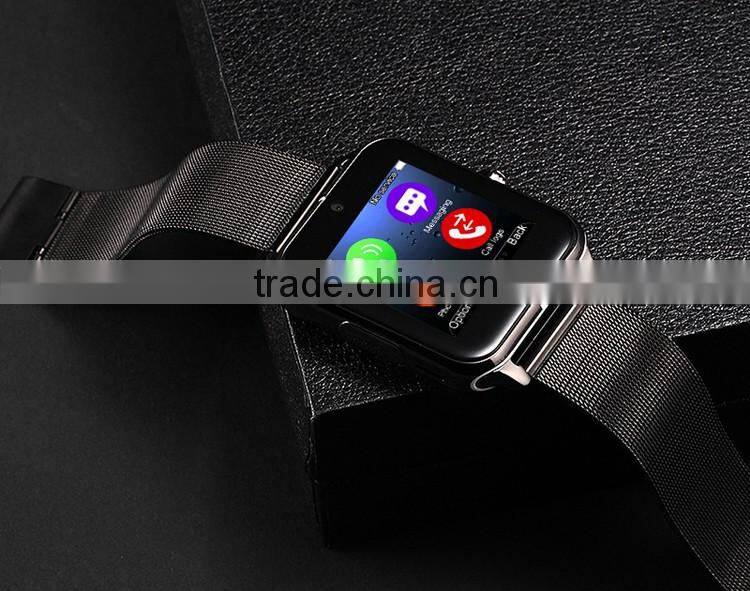 Touch screen gsm android phone calling support smart watch