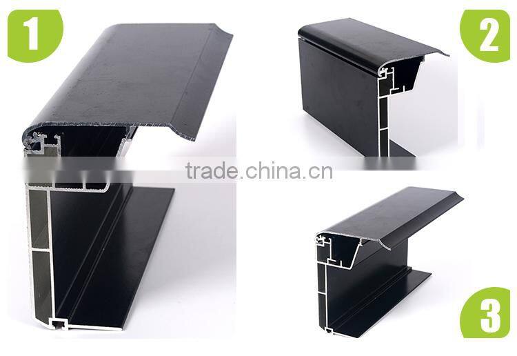 Industrial anodized extruded aluminium profiles