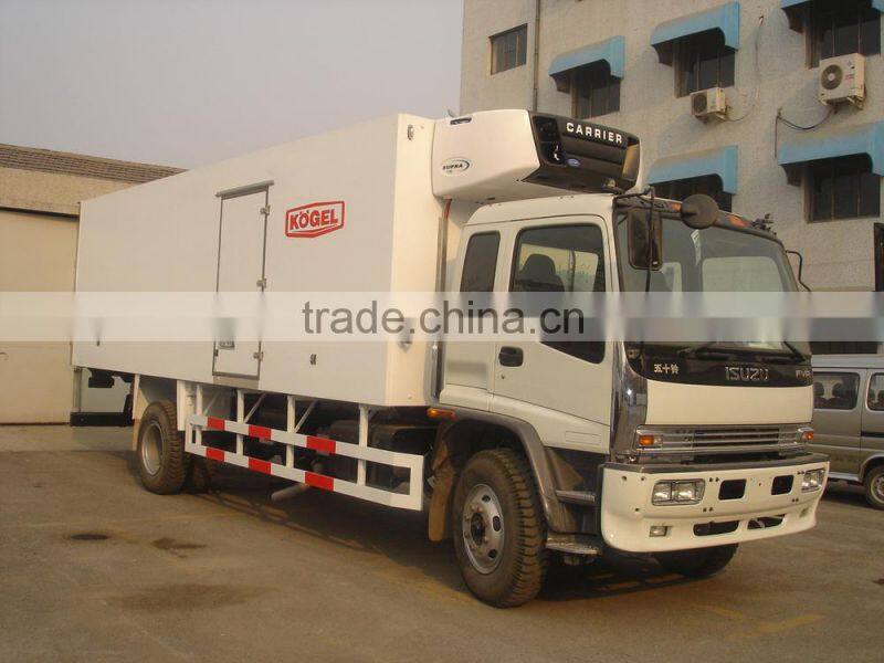 JIEFANG refrigerator freezer truck in dubai