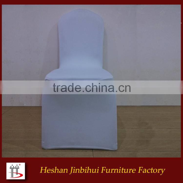 latest design ruched chair cover for wedding banquet