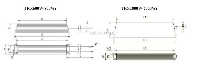 Bulk 103 Break Variable gold Aluminum Wirewound Resistor