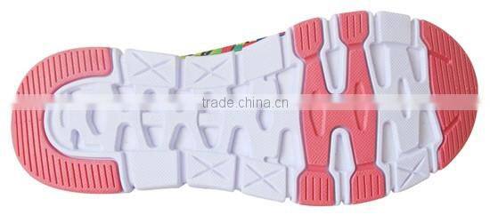 2016 Latest Design Women Casual Style Flat Rubber Sole Elastic Upper Woven Shoes HT-109714-203