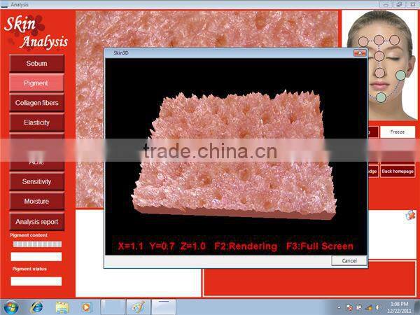 New Product Portable Facial Skin Analyzer Beauty Equipment