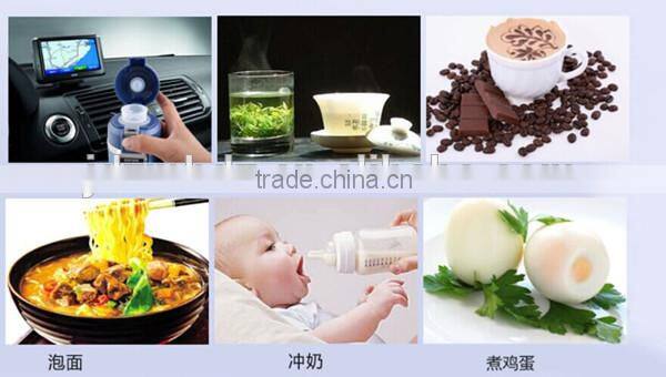 Stainless Steel Car electric heated mug 12 volt Heat Insulation Cup Portable Travel Coffee Mug