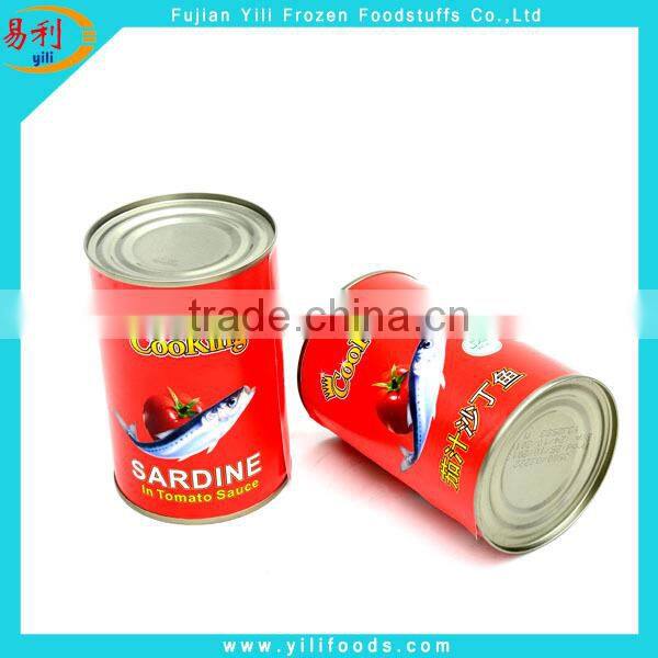 Sardine food cans in chilli tomato sauce 425g
