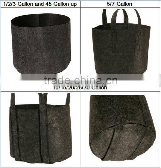 Plant Fabric Grow Pot,Root Pot,Round Fabric Pot