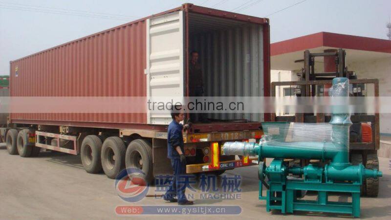 New Design And Reasonable Price Bamboo Charcoal Briquette Screw Extrude Machine