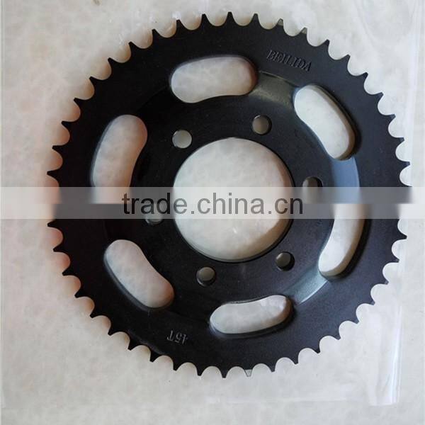 1045 steel material of chain sprocket set