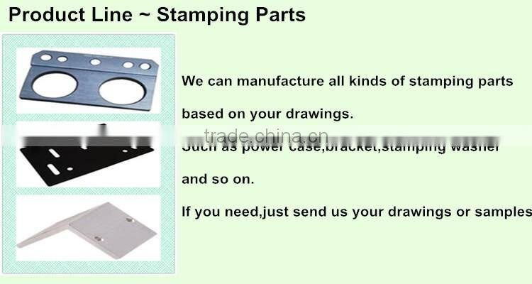 White Zinc Plated U Shaped Metal Brackets In Sheet Metal Fabrication