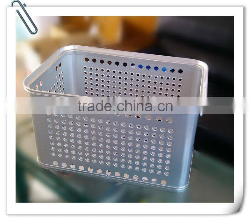 aluminum turnover basket