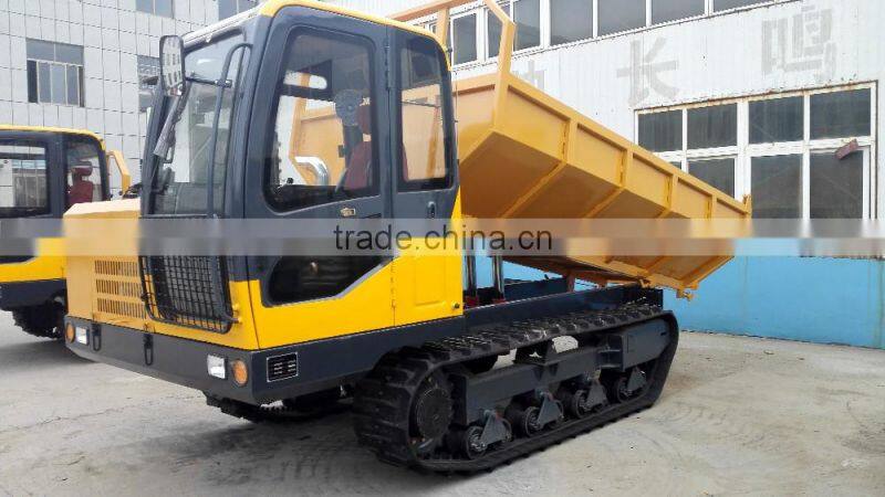 2016 new rubber crawler trailer crawler dumper in stock for sale