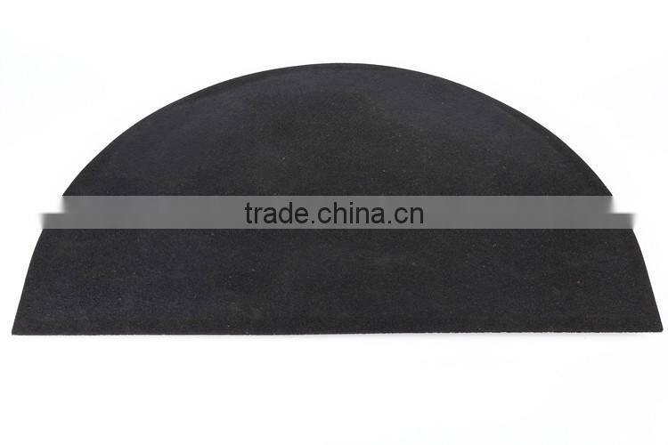 Rubber back PE anti - slip durable & easy maintenance available grass scraper mat