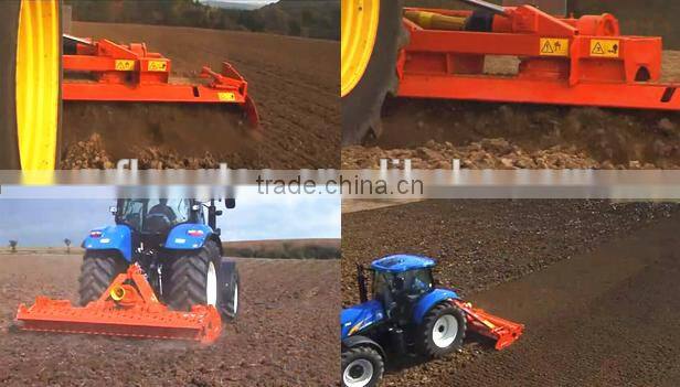 factory directly price best quality tractor pto driven power harrow with CE approved