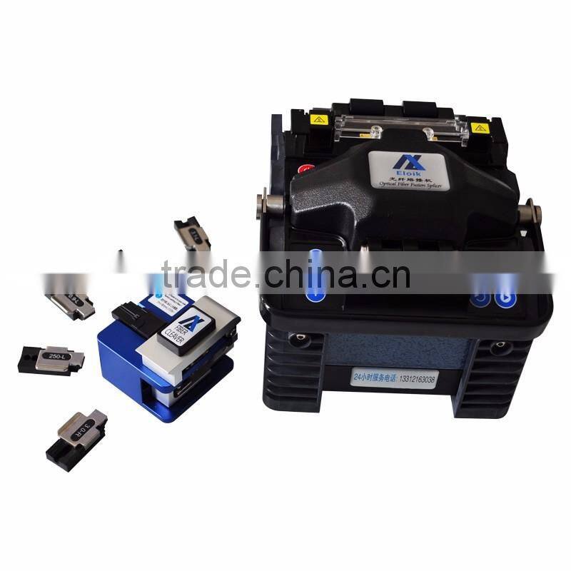 Mini Fiber Optic splicing Machine Eloik ALK-88 - fiber optic machine with fiber optic stripping tool