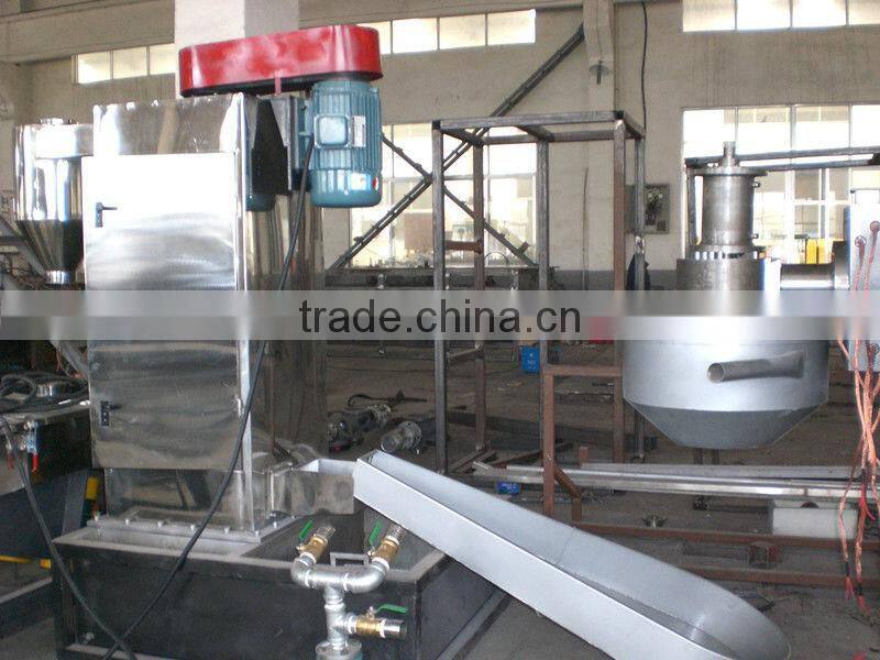 good quality PP PE Plastic Granules Making Machine / PP film granulating machine
