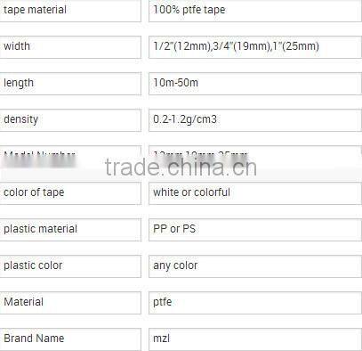100% ptfe tape with high good quality