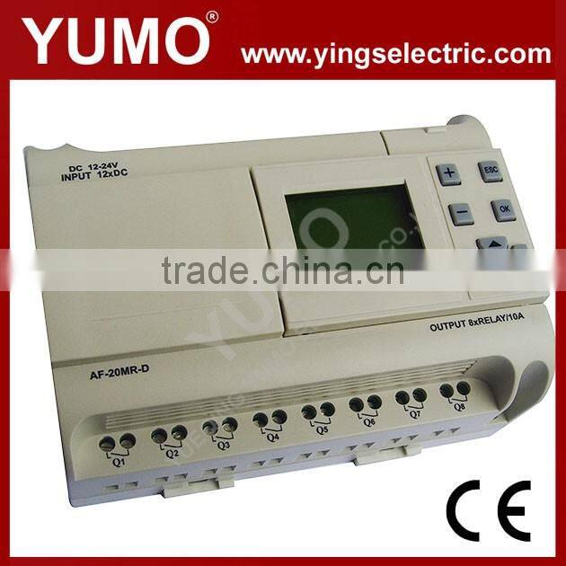 AF-20MR-D DC power supply 6 point DC input (analog) 4 point relay output Micro PLC mini air conditioning plc controller